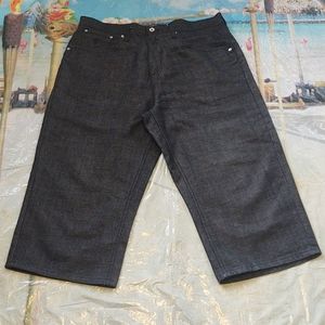 Roca Wear Heavy Duty Short Length Wide Leg Jeans